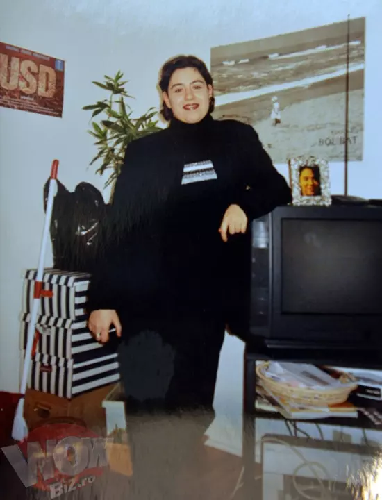 Oana Roman in tineret
