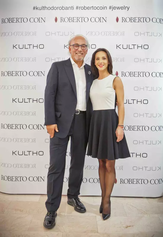 Andreea Raducan si Roberto Coin