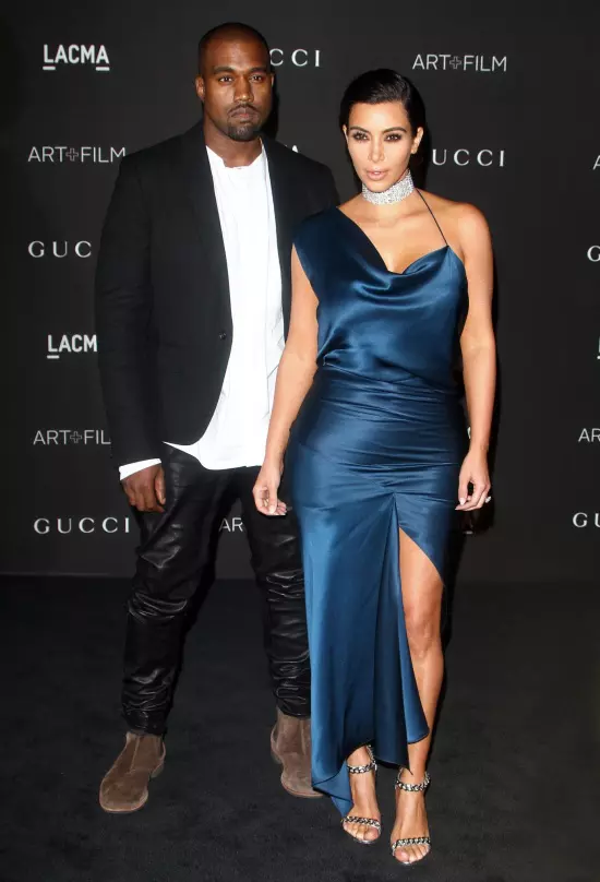 Kim Kardashian si Kanye West