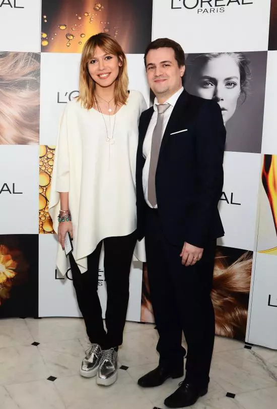 Sore Mihalache si Mathieu Legoupil, general manager L’Oreal CPD (divizia produse de larg consum)