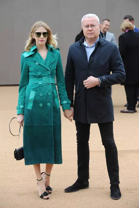 Elena Perminova si Alexander Lebedev