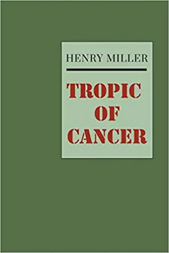 Tropic of Cancer, de Henry Miller (1934)
