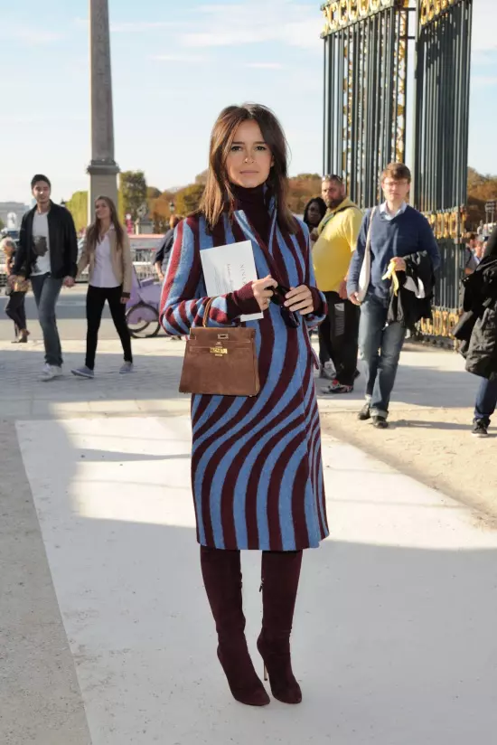 Miroslava Duma la prezentarea Nina Ricci 