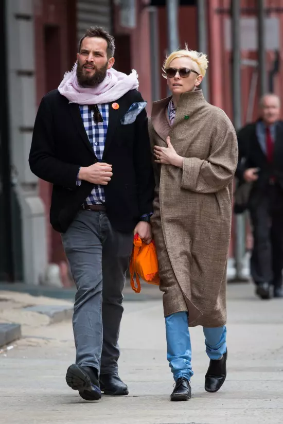 Tilda Swinton şi Sandro Kopp