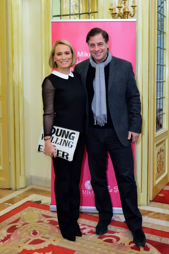 Andreea Esca si sotul sau, Alexandre Eram