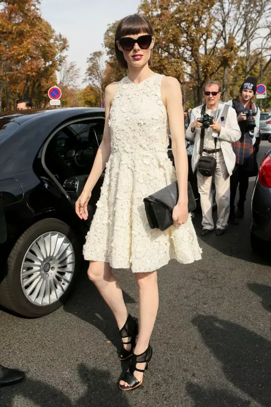 Coco Rocha la Giambattista Valli