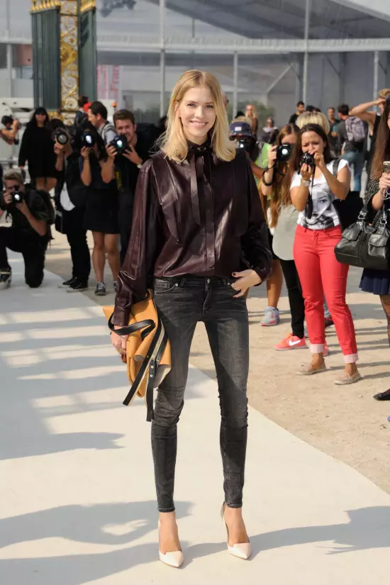 Elena Perminova al show-ul Valentino