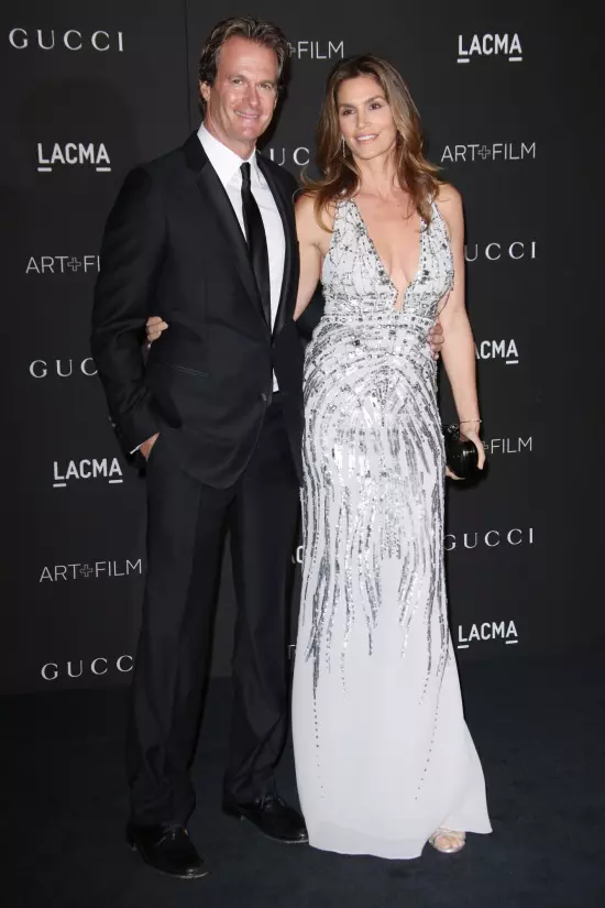 Rande Gerber si Cindy Crawford