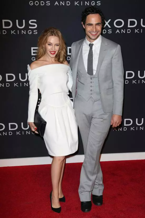 Kylie Minogue si Zac Posen