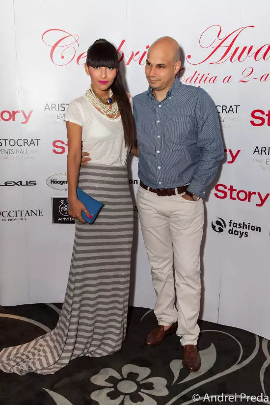 Giulia-Anghelescu-Vlad-Huidu-Celebrity-Awards-2013