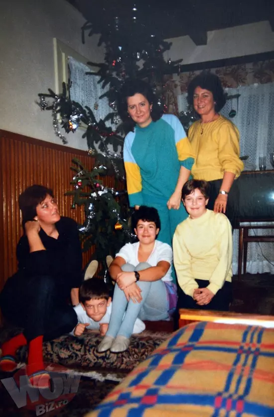 Oana Roman in copilarie