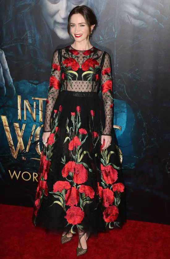 Emily Blunt - Rochie Dolce&Gabbana la premiera Into the Woods de la NY
