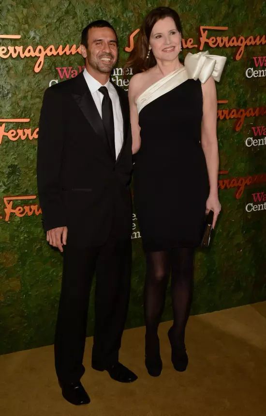 Geena Davis şi Reza Jarrahy