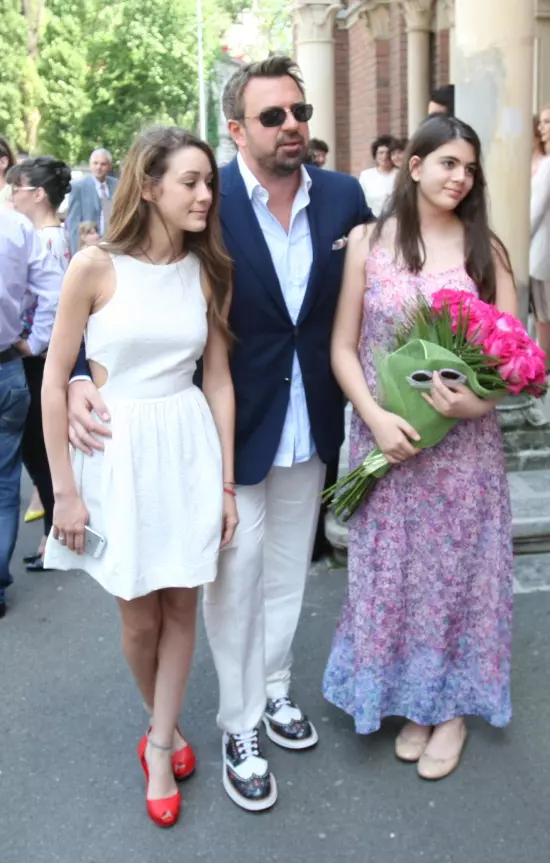 Horia Brenciu, alaturi de Andreea si Maria