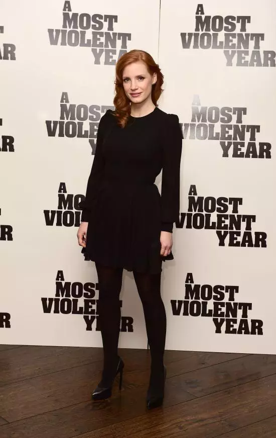 Jessica Chastain – La Londra, la conferinta de presa pentru “A Most Violent Year”