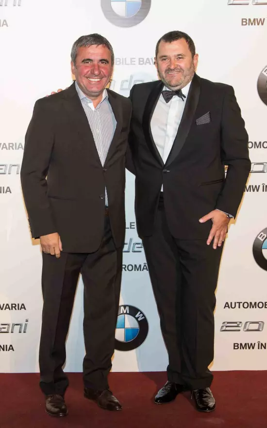 Michael Schmidt si Gheorghe Hagi 