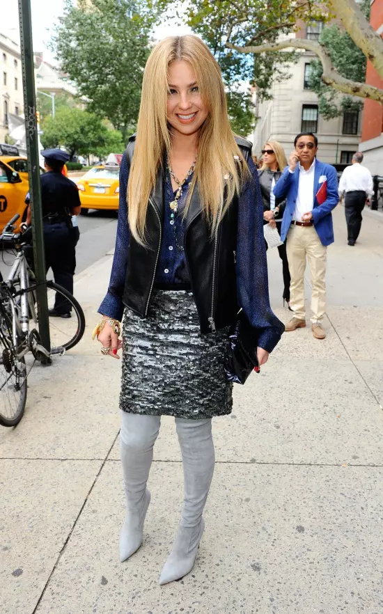 Thalia la show-ul Tommy Hilfiger