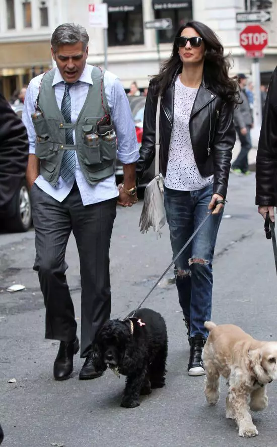 Amal Alamuddin – Pe platourile de filmare ale ultimului film al lui George Clooney