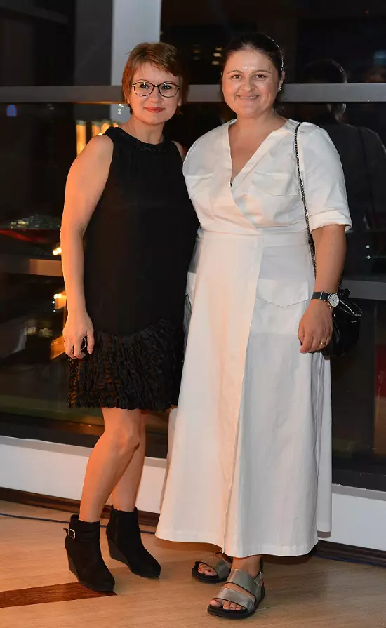 Camelia Cavadia (Antena 1) și Luana Dăneț (VIVA!)