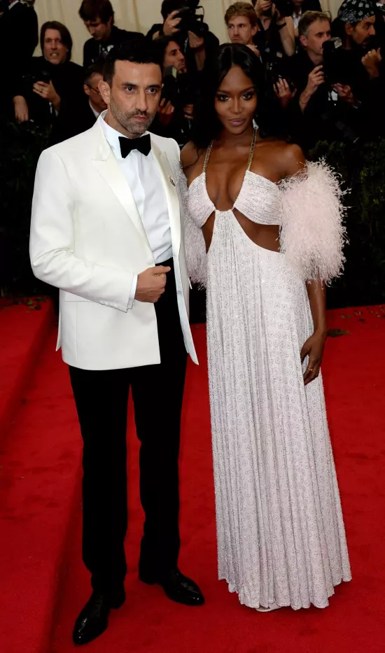 Naomi Campbell si Riccardo Tisci