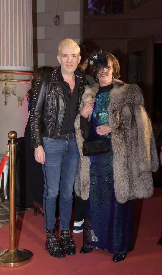 Stephan Pelger alături de mama lui