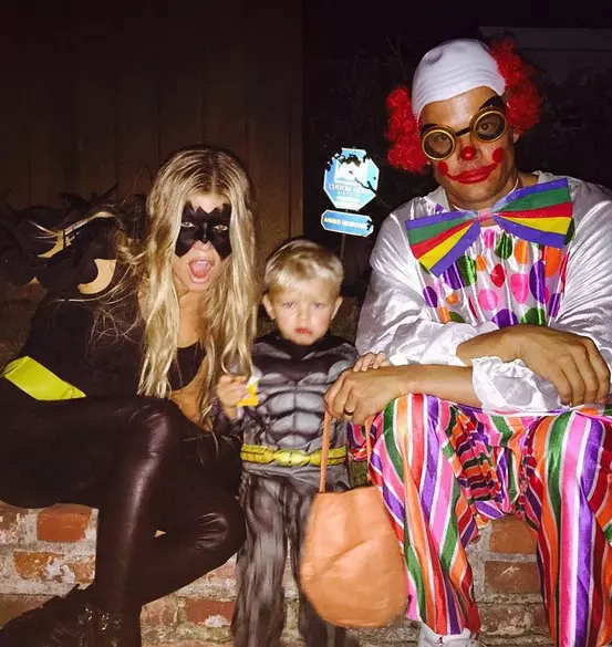 Fergie si familia