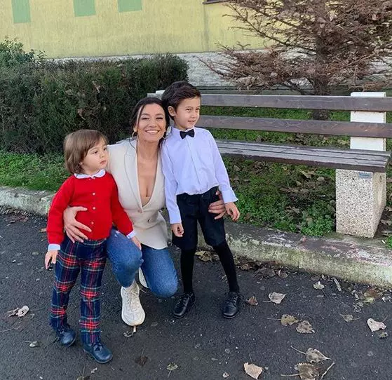 Claudia Pătrășcanu și copiii