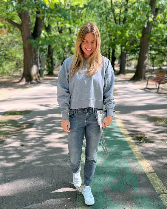 Simona Halep, primele fotografii după operația la nas. Cum arată sportiva acum