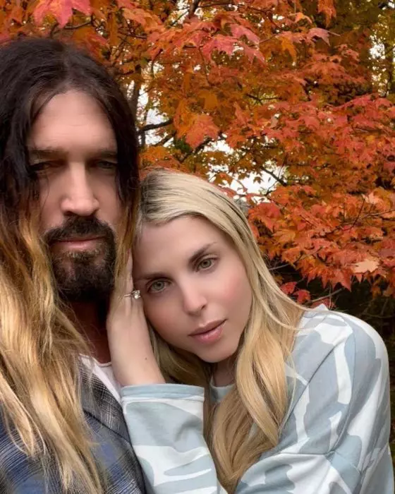 Billy Ray Cyrus seemingly gets engaged to singer Firerose