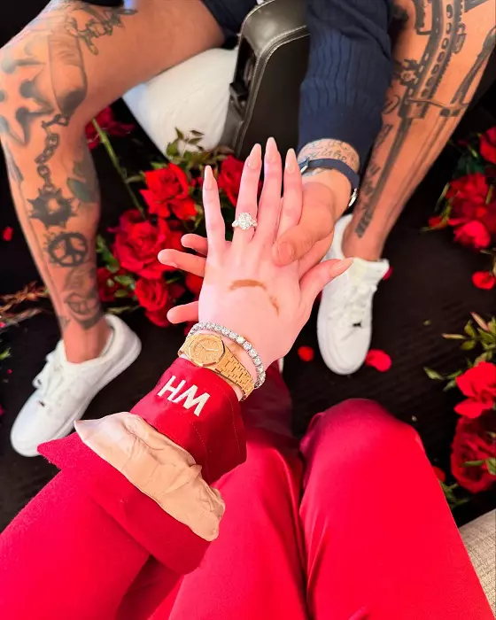 Winnie Harlow si kyle kuzma logodna1