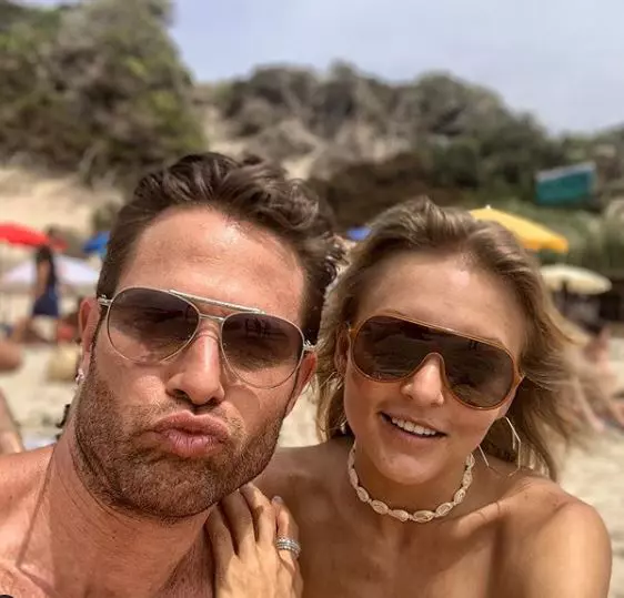 Sebastian Rulli și soția lui, Angelique