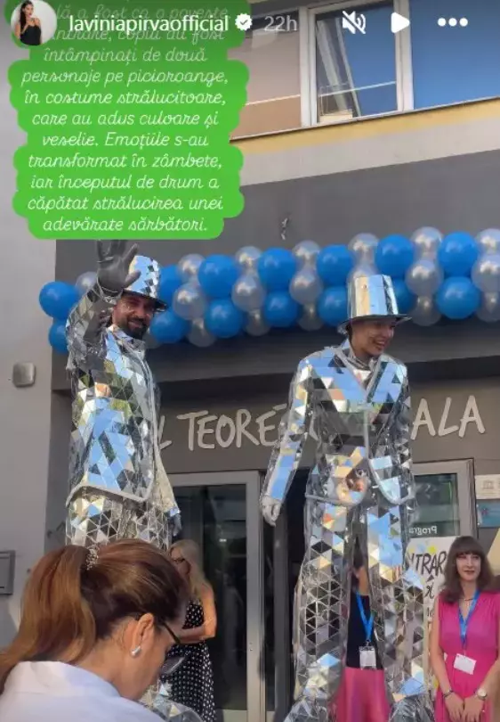 Lavinia Pîrva la școală (1)