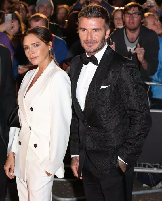 David Beckham wins at GQ Men of the Year Awards 2019 in association with Hugo Boss at Tate Modern in London