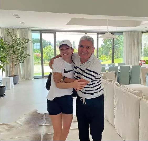 Simona Halep si tatal