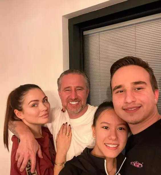 Laurențiu Reghecampf iubita Corina Luca Reghecampf Asiana Peng