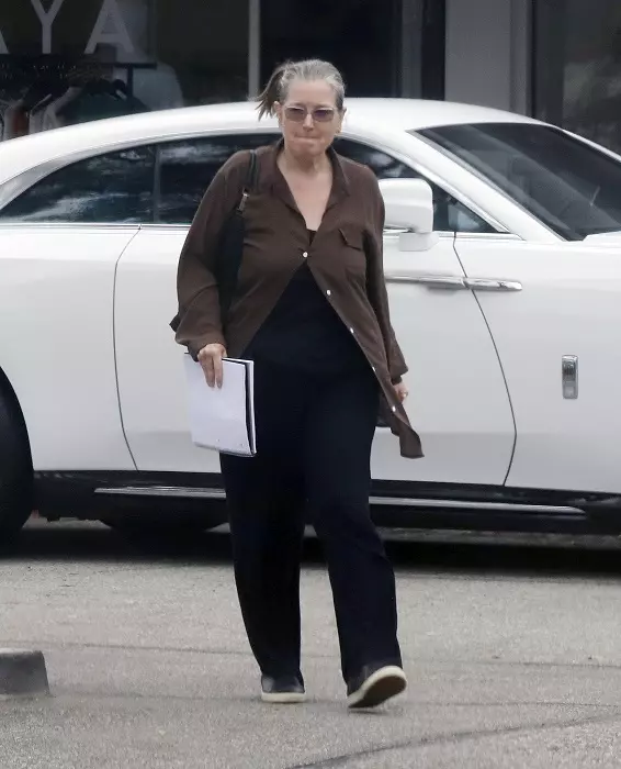 EXCLUSIVE: Bridget Fonda is Pictured Stepping Out to Run Errands in Los Angeles