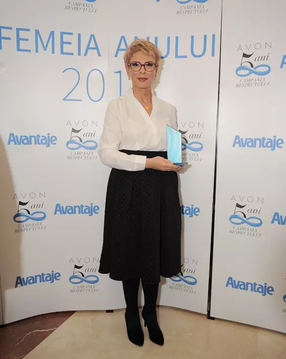 Teo Trandafir premiu excelenta intreaga cariera trofeu