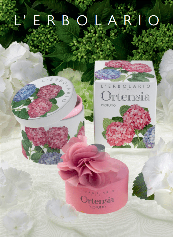 Gama L'Erbolario cu extract de hortensie