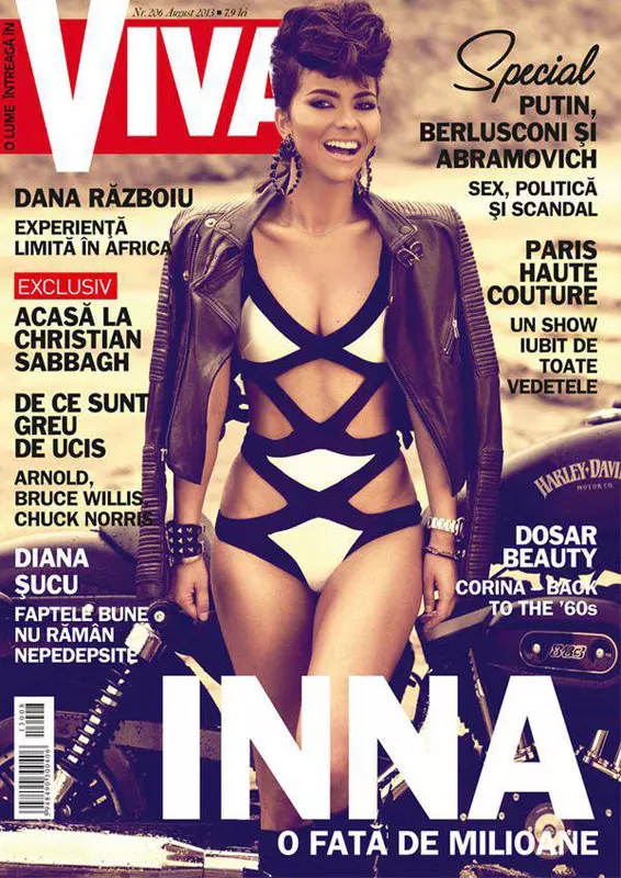 INNA, pe coperta VIVA! august 2013