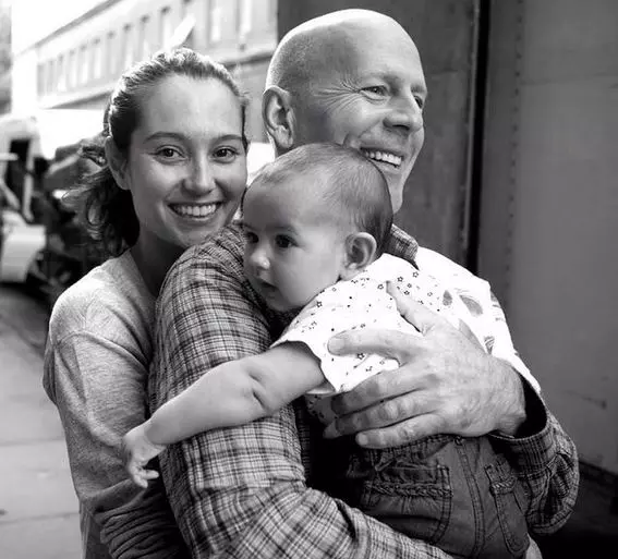 Bruce Willis poza din 2012