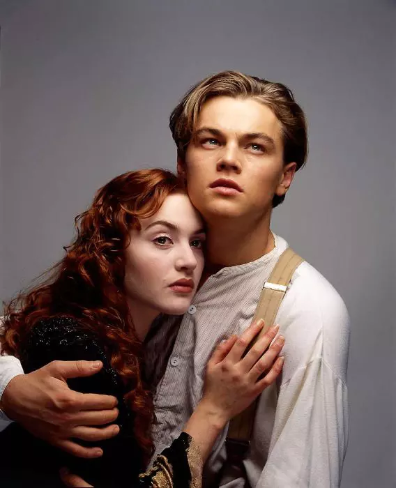 Kate Winslet si Leonardo Dicaprio