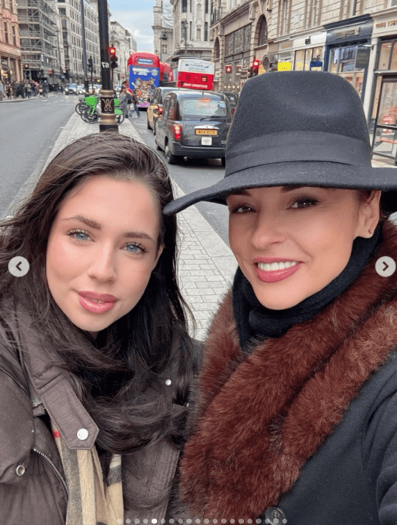 Andreea Marin si Violeta in Londra