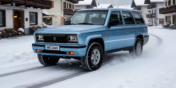 După 20 de ani: în 2006 s-a închis oficial ARO. Cu contribuția AI, explorăm aici ipoteza unei noi generații ARO 244