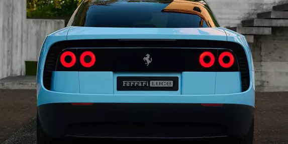 Divergent de la tradiții, Ferrari Luce are patru uși și e electric
