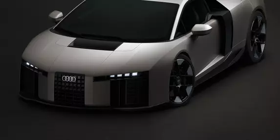 Minimalism atemporal pentru Audi Nuvolari, atestând căutări intense pentru reinventarea identității mărcii în spațiul european