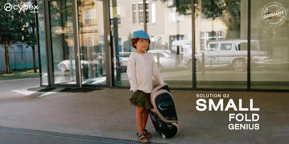 (P) CYBEX OFERĂ CEA MAI SIGURĂ VARIANTĂ DE SCAUN AUTO PENTRU COPII CU SOLUTION G2, SCAUNUL AUTO CU SPĂTAR ÎNALT