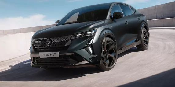 Stil exclusivist pentru ediția limitată Renault Rafale hypnotic. Se aplică versiunii Hyper Hybrid E-Tech de 300 CP