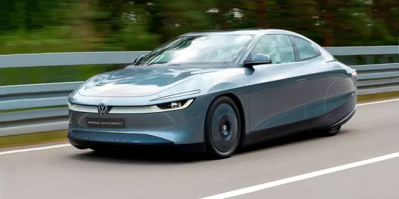 Alcătuit din elemente deopotrivă standard și excepționale, VW Mission Efficiency Concept dă un mesaj despre viitor