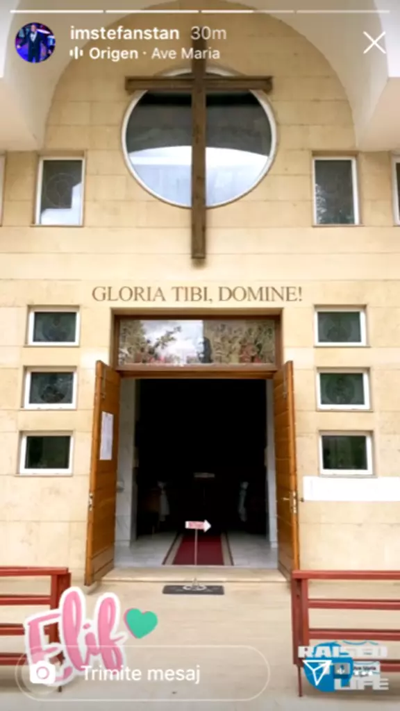 Ștefan Stan și soția lui și-au botezat fetița. Primele imagini de la eveniment