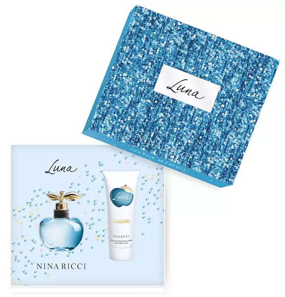 Set, parfum, loțiune corp, Nina Ricci, Les Belles de Nina-Luna, 273 lei
